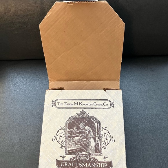 2/$50 Vintage Collector Plate Norman Rockwell The Ship Builder 1980 Authentic - Picture 6 of 8